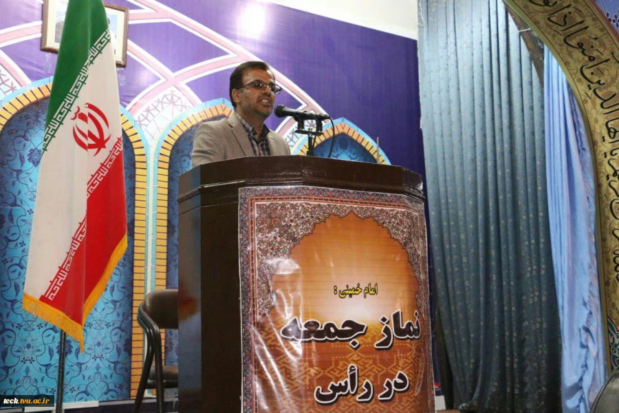 سخنرانی پیش از خطبه های نماز جمعه 14-8-95