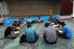 مراسم جزء خوانی قرآن کریم در ایام ماه مبارک رمضان