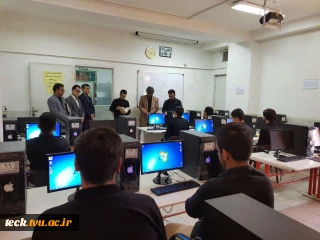 افتتاح هفتمین سایت کامپیوتر دانشکده فنی