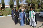 عطر افشانی و غبارروبی از مزار شهدای گمنام دانشکده
