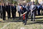 آیین کلنگ زنی احداث یادمان شهدای گمنام دانشکده برگزار شد 2