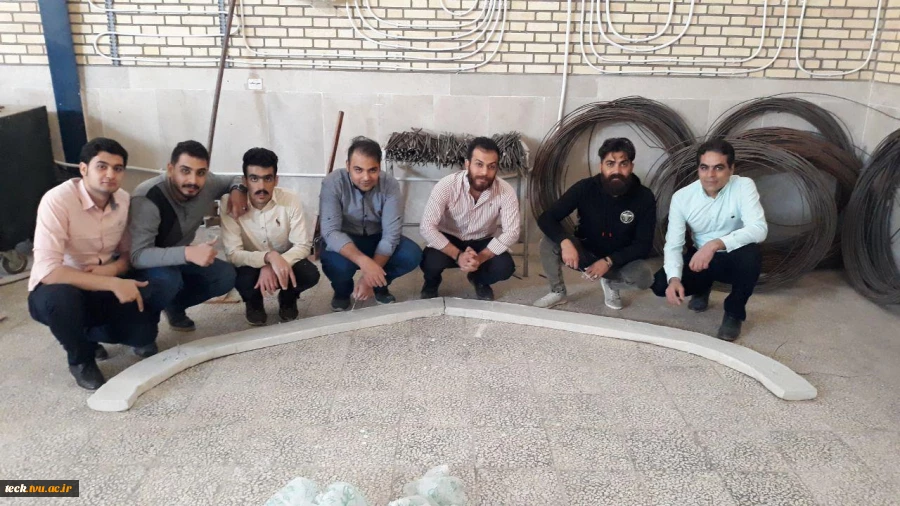 برگزاری کارگاه ترسیم و ساخت انواع گنبد قوس گچی 3
