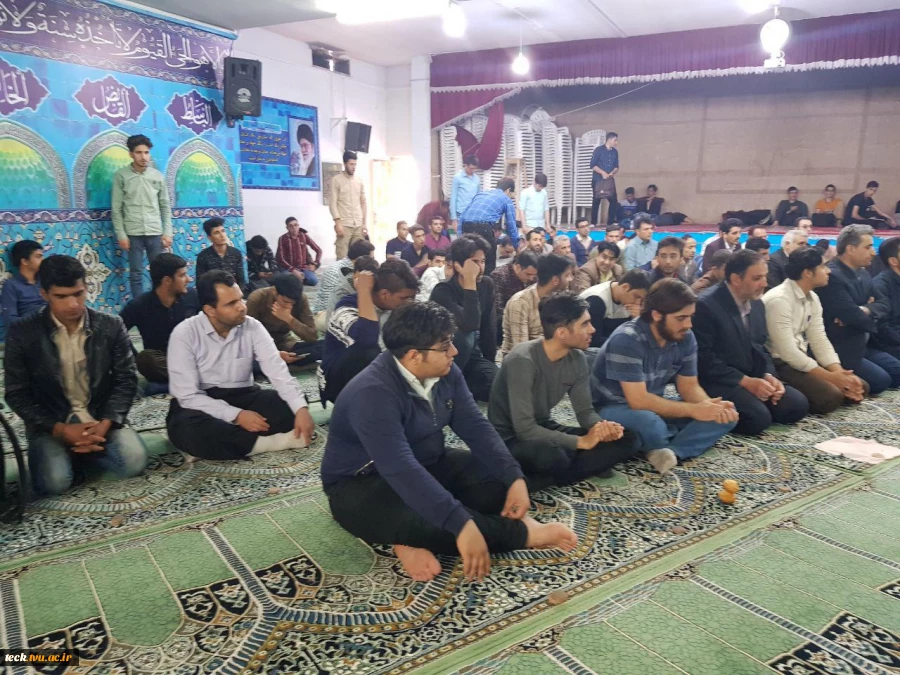 رگزاری جشن نیمه شعبان بمناسبت ولادت یگانه منجی عالم بشریت حضرت مهدی موعود (عج)در دانشکده فنی شهید رجایی 5