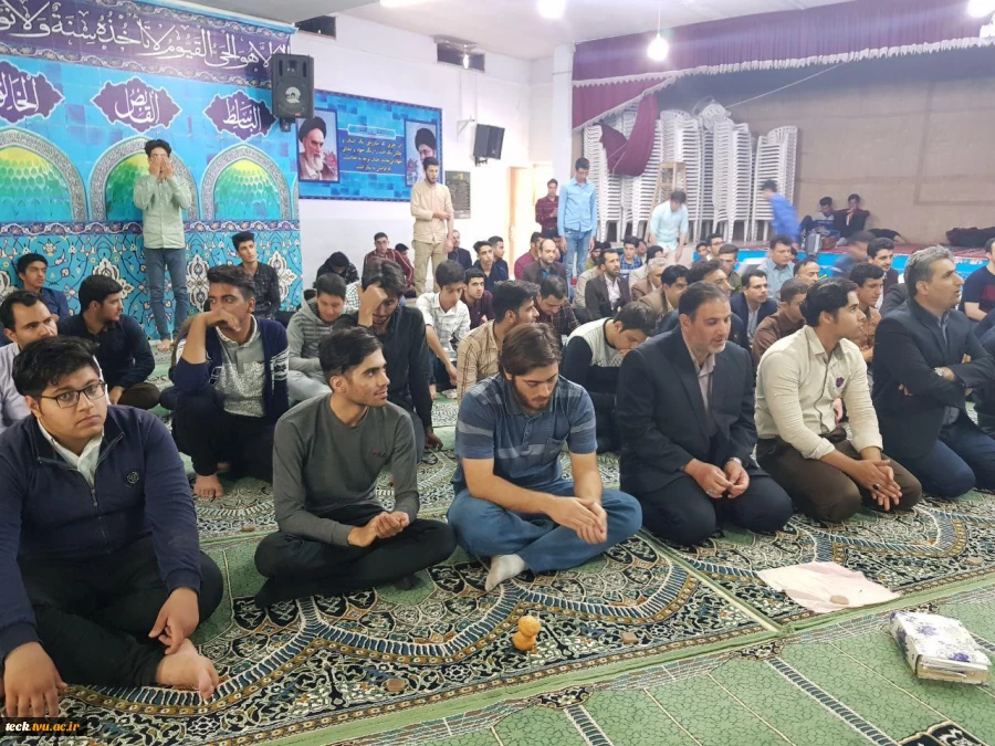رگزاری جشن نیمه شعبان بمناسبت ولادت یگانه منجی عالم بشریت حضرت مهدی موعود (عج)در دانشکده فنی شهید رجایی 6
