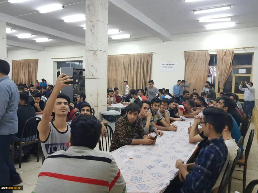 برگزاری افطاری ساده مخصوص دانشجویان دانشکده 3