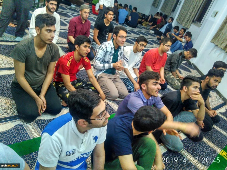 برگزاری دورۀ توحید مفضّل و نکات توحیدی از دیدگاه امام صادق (ع) در خوابگاه دانشجویی 3