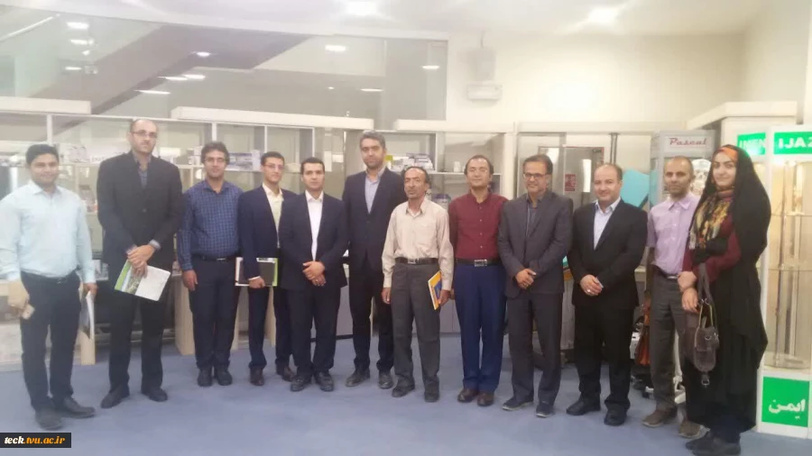 بازدید علمی اساتید و کارمندان دانشکده از پارک علم و فناوری پردیس تهران 3
