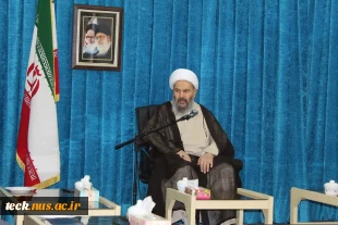 دیدار رئیس بسیج اساتید دانشگاه فنی و حرفه ای و روسای دانشگاه ها و بسیج اساتید دانشگاه‌های کاشان با آیت الله عبدالنبی نمازی نماینده ولی فقیه و امام جمعه  کاشان 2