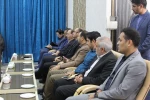 دیدار رئیس بسیج اساتید دانشگاه فنی و حرفه ای و روسای دانشگاه ها و بسیج اساتید دانشگاه‌های کاشان با آیت الله عبدالنبی نمازی نماینده ولی فقیه و امام جمعه  کاشان 5