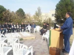 برگزاری جلسه به مناسبت هفته بسیج در مزار شهدای گمنام دانشکده فنی شهید رجائی کاشان 2