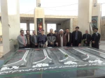 پیاده روی کارکنان واساتید دانشکده فنی شهید رجائی کاشان و حضور بر سر گلزار شهدای گمنام راوند 3