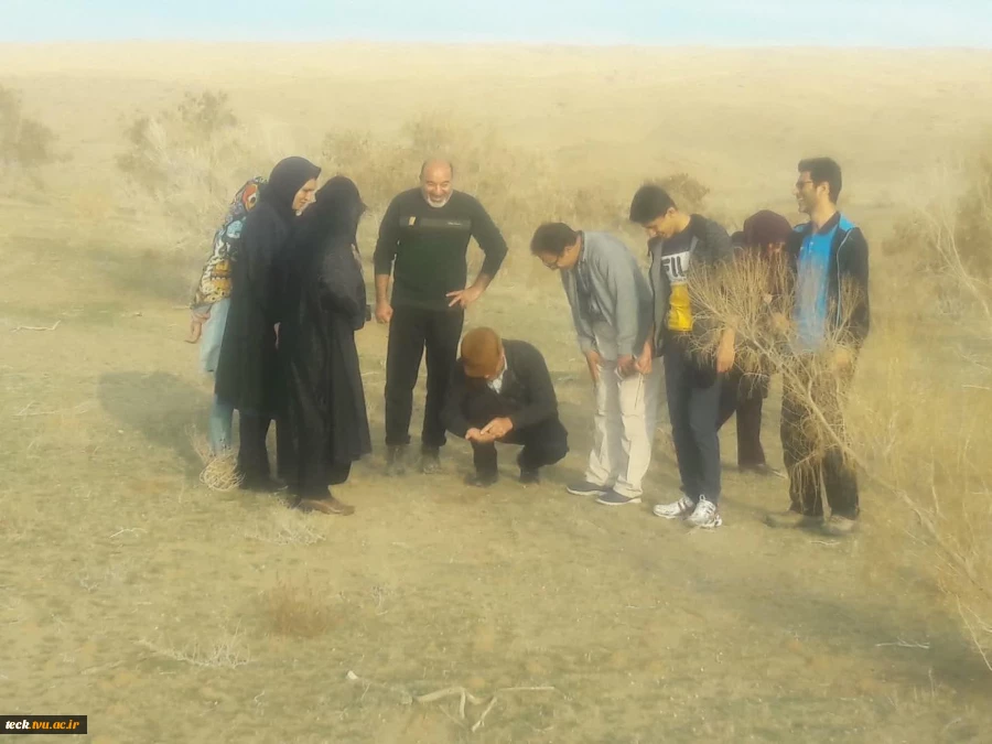 کویرنوردی جمعی از کارکنان دانشکده فنی شهید رجائی کاشان در کویر مرکزی آران و بیدگل 8