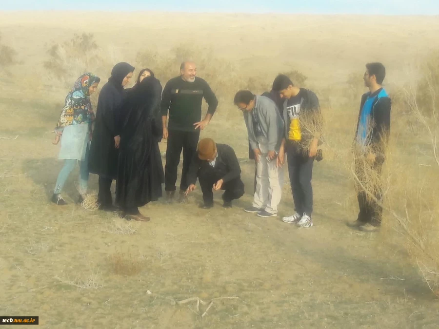 کویرنوردی جمعی از کارکنان دانشکده فنی شهید رجائی کاشان در کویر مرکزی آران و بیدگل 11