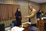 تقدیر از کارکنان اداری ومالی  به مناسبت روز حسابدار در دانشکده فنی شهید رجائی کاشان 3