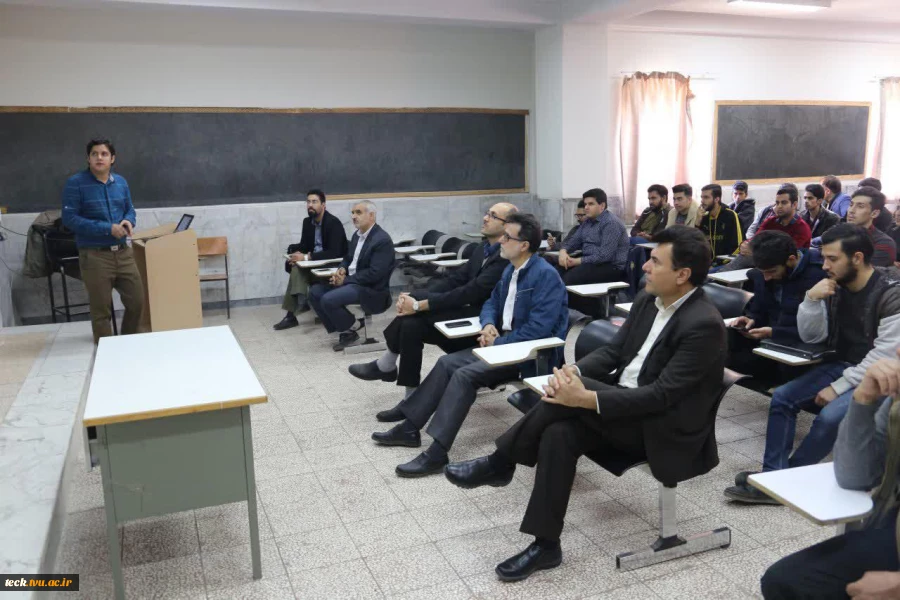 برگزاری دومین سمینار از سلسله سمینارهای دانشکده فنی شهید رجائی کاشان در هفته پژوهش 9
