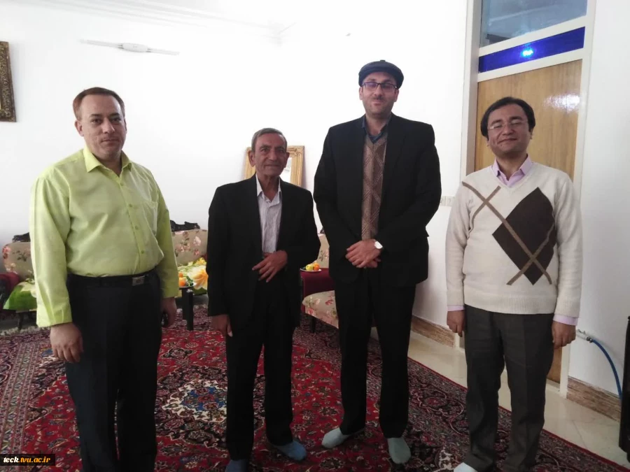 دیدار با پیشکسوت پژوهشی دانشکده فنی شهید رجائی کاشان جناب آقای عبدالله مسعودی در هفته پژوهش 2