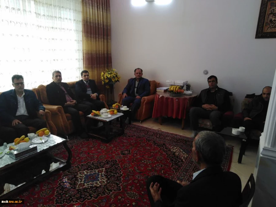 دیدار با پیشکسوت پژوهشی دانشکده فنی شهید رجائی کاشان جناب آقای عبدالله مسعودی در هفته پژوهش 4
