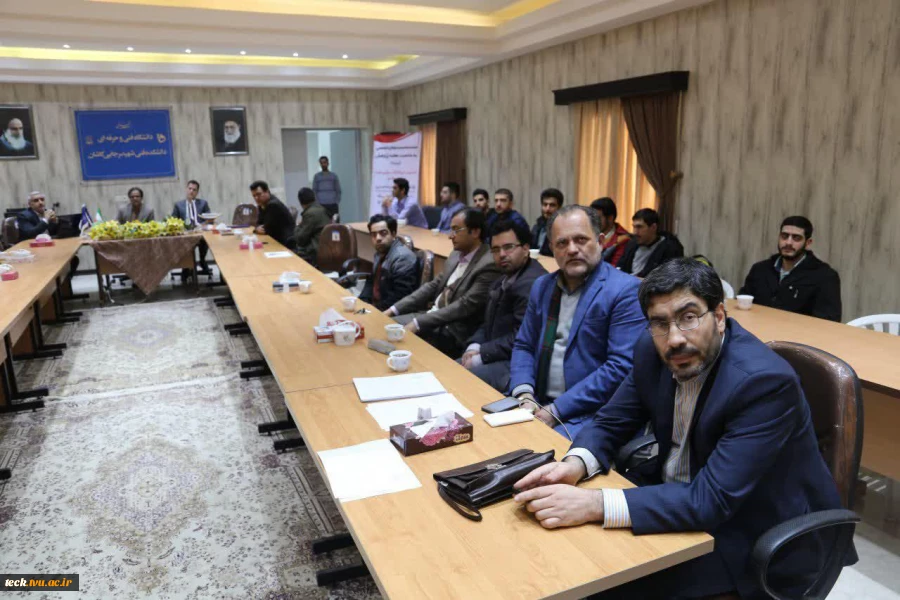 برگزاری چهارمین سمینار از سلسله سمینارهای برنامه ریزی شده در هفته پژوهش با عنوان مهارت تصمیمی گیری در دانشکده فنی شهید رجائی کاشان 9