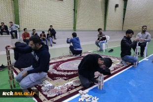 برگزاری مسابقه مهیج سازه بلند به مناسبت روز دانشجو و هقته پژوهش در دانشکده فنی شهید رجائی کاشان 10
