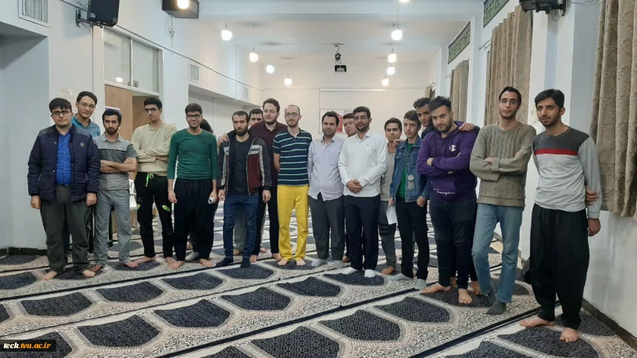 برگزاری جلسه هم امدیشی دانشجویان خوابگاهی دانشکده فنی شهید رجائی کاشان 9