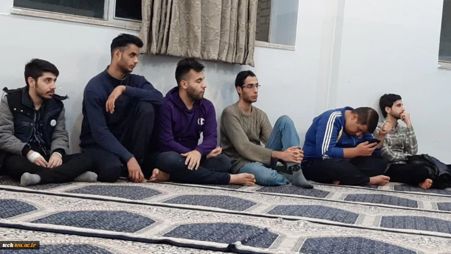 برگزاری جلسه هم اندیشی دانشجویان خوابگاهی دانشکده فنی شهید رجائی کاشان 6