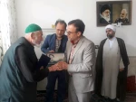 دیدار جمعی از کارکنان و اساتید دانشکده فنی شهید رجائی کاشان با خانواده های مدافعان حرم، شهدای والامقام شهید ضامن محمدی و شهید طاهر حسینی 7