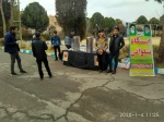 خدمات دهی ایستگاه صلواتی در دانشکده فنی شهید رجائی کاشان در ایام شهادت سردار رشید سپاه اسلام شهید سلیمانی 8