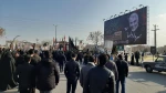 حضور دانشجویان و کارکنان دانشکده فنی شهید رجائی کاشان در مراسم وداع با شهید حاج قاسم سلیمانی 2