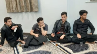 جلسه بزرگداشت شهید والامقام حاج قاسم سلیمانی در مجموعه خوابگاهی دانشکده فنی شهید رجائی کاشان 9