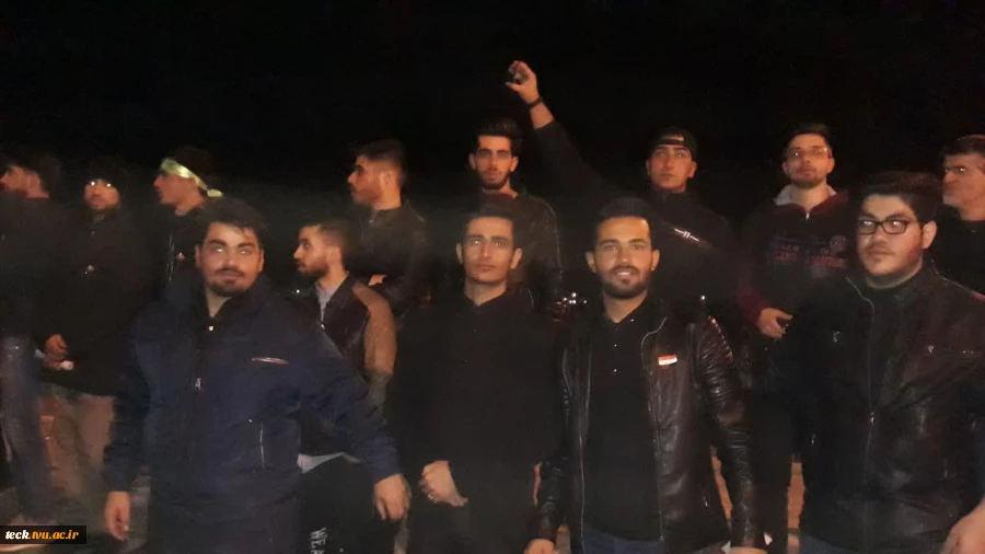 بی تابی کاروان دانشجویان، اساتید و کارکنان اداری دانشکده فنی شهید رجائی کاشان جهت شرکت در مراسم تشییع باشکوه سردار دل ها 17