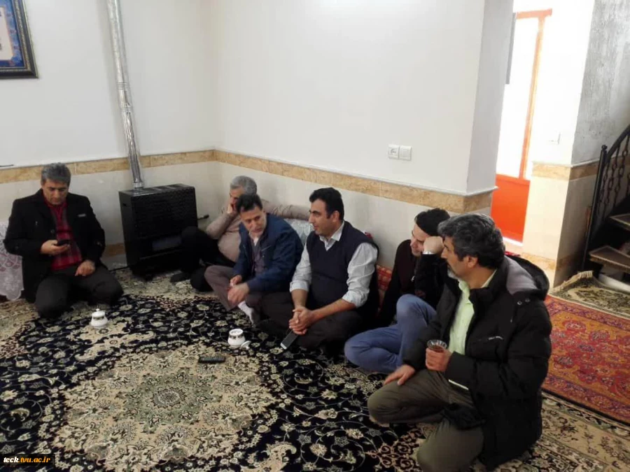 'گرمای صمیمیت در جدال با سرمای طبیعت، تقدیر از همکاران اجرایی و دست اندرکاران برگزاری امتحانات پایان ترم دانشکده فنی شهید رجائی کاشان با سفر به روستای کمال الملک در آغازین روزهای یازدهمین ماه سرد سال 8