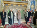 پیاده روی از مزار شهداء گمنام تا زیارت بی بی زینب یزدل توسط کارکنان واستادان دانشکده فنی شهید رجائی کاشان در پنجمین روز دهه فجر 1398 2