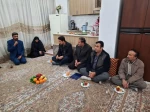 دیدار با خانواده شهید انقلاب رحمت الله روحانی یزدلی توسط جمعی از همکاران دانشکده فنی شهید رجائی کاشان در دهه فجر 1398 5