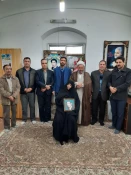 دیدار با خانواده شهید انقلاب رحمت الله روحانی یزدلی توسط جمعی از همکاران دانشکده فنی شهید رجائی کاشان در دهه فجر 1398 8