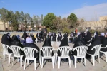 بازدید جمعی از دانش آموزان دختر مدرسه راهنمایی تولیت آران و بیدگل از مزار شهدای گمنام دانشکده فنی شهید رجائی کاشان و آشنایی با توانمندی های دانشگاه ضمن دیدار از نمایشگاه دستاوردها و محصولات تولیدی دانشجویی 2
