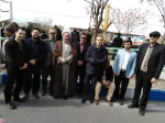 حضور جمعی از همکاران، استادان و کارمندان دانشکده فنی شهید رجائی کاشان در راهپیمایی مردمی 22 بهمن 1398 4