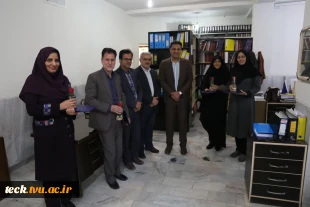 تقدیر و تشکر هیئت رئیسه دانشکده فنی شهید رجائی کاشان از کارکنان و  استادان خانم به مناسبت تولد حضرت فاطمه زهرا(س) و روز زن 6