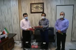 حضور نمایندگان دانشگاه علوم پزشکی و مجمع خیرین در دانشکده فنی شهید رجائی کاشان 4