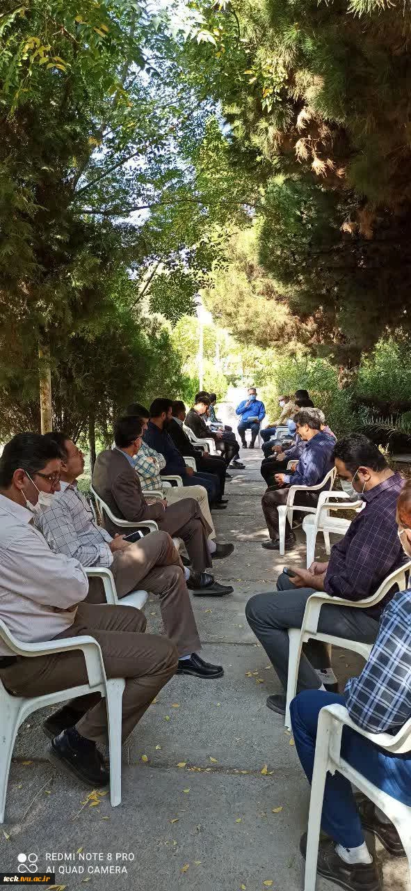 برگزاری مراسم غبارروئی و جلسه تکریم شهدای گمنام دانشکده فنی شهید رجائی کاشان همزمان با آغاز هفته دفاع مقدس 2