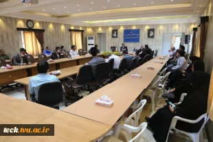 برگزاری جلسه تکریم جانبازان و ایثارگران جنگ تحمیلی به مناسبت هفته دفاع مقدس در دانشکده فنی شهید رجائی کاشان 18