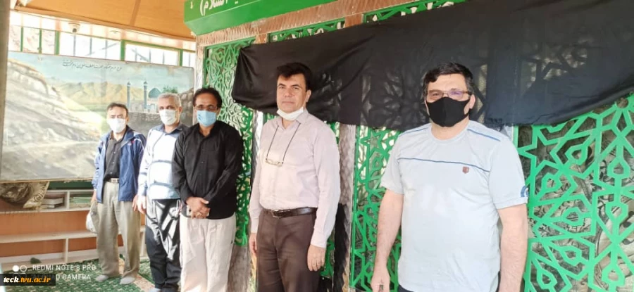 پیاده روی و قرائت زیارت عاشورا در مقتل شهید اردهال حضرت سلطانعلی ابن امام محمد باقر علیه السلام توسط گروهی از همکاران دانشکده فنی شهید رجائی کاشان 6