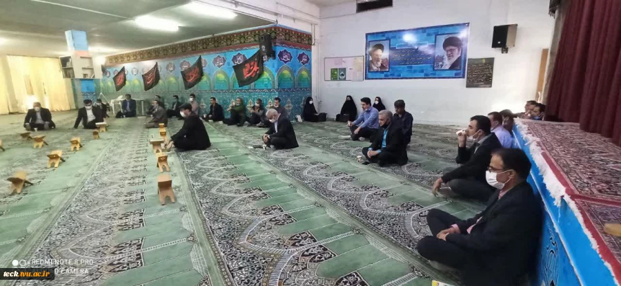 برگزاری بزرگداشت میلاد ختم رسل حضرت محمد مصطفی(ص) و رئیس مذهب جعفری حضرت امام صادق(ع) در دانشکده فنی شهید رجائی کاشان با رعایت پروتکل های بهداشتی 5