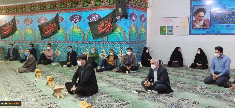 برگزاری بزرگداشت میلاد ختم رسل حضرت محمد مصطفی(ص) و رئیس مذهب جعفری حضرت امام صادق(ع) در دانشکده فنی شهید رجائی کاشان با رعایت پروتکل های بهداشتی 7
