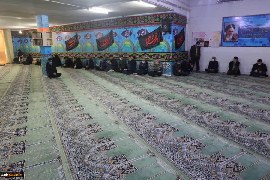 برگزاری جلسه سوگواری و مرثیه سرائی حضرت فاطمه زهرا(سلام الله علیه) در دانشکده فنی شهید رجائی کاشان با رعایت پروتکل های بهداشتی 3