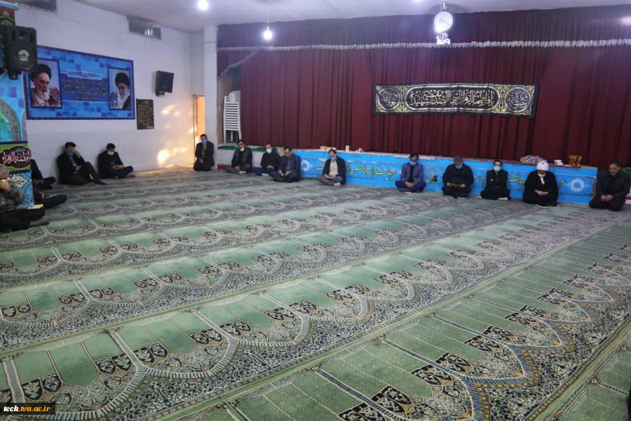 برگزاری جلسه سوگواری و مرثیه سرائی حضرت فاطمه زهرا(سلام الله علیه) در دانشکده فنی شهید رجائی کاشان با رعایت پروتکل های بهداشتی 4