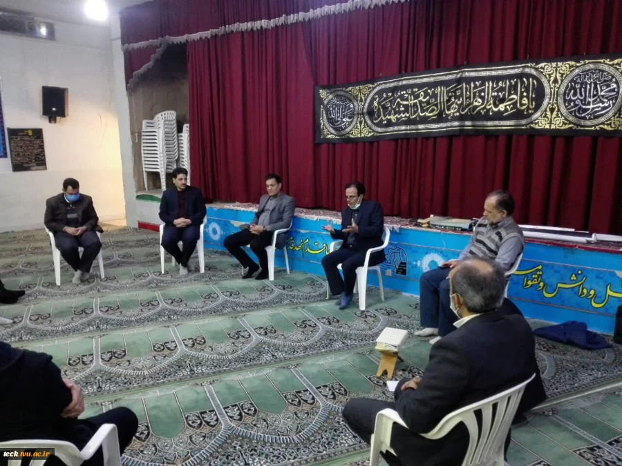 تشکیل جلسه شورای بسیج دانشکده فنی شهید رجائی کاشان 3