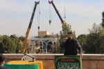 گنبد گذاری بارگاه امام زادگان عشق، شهدای گمنام مدفون در دانشکده فنی شهید رجائی کاشان 17