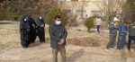 آیین تجلیل و غبارروبی و شستشوی با گلاب قبور مطهر شهدای گمنام دانشکده فنی شهید رجائی کاشان 15