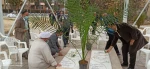 آیین تجلیل از مقام شهداء و غبارروبی و شستشوی با گلاب قبور مطهر شهدای گمنام دانشکده فنی شهید رجائی کاشان 9