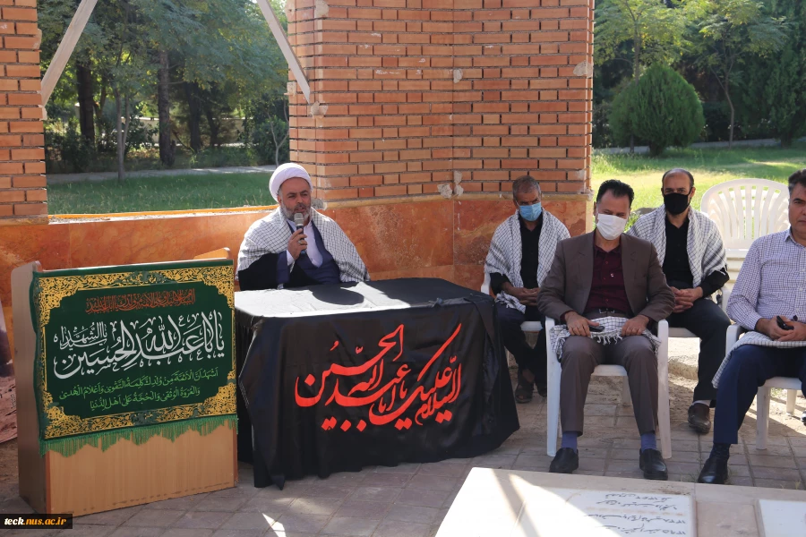 برگزاری مراسم هفته دفاع مقدس در دانشکده فنی شهید رجائی کاشان 2